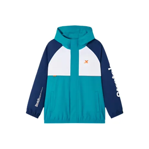 XTEP Ветровка Индиго Зеленый Подростки