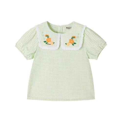 PAW IN PAW Green Детский Сад Повседневная Рубашка