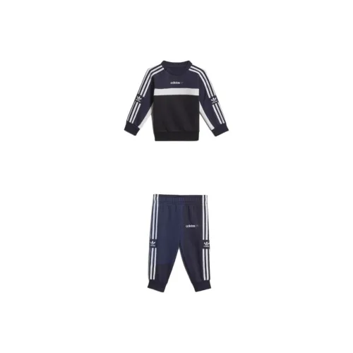 Adidas Originals Clover Series Повседневная спортивная одежда Темно-синий Infant и Toddler