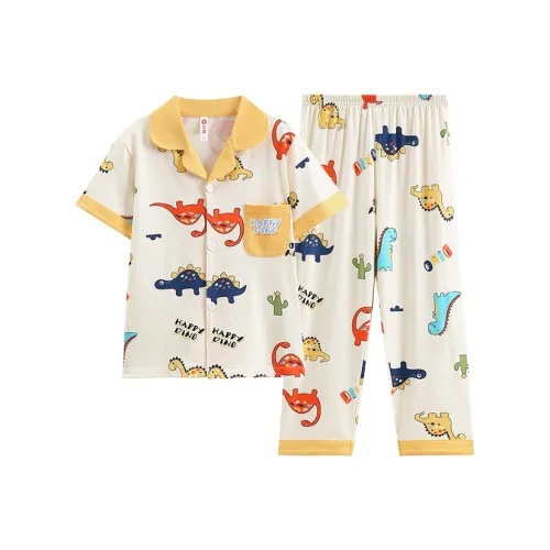 FENTENG Домашняя одежда FJ26921157 Бежево-желтый для детей 3-7 лет