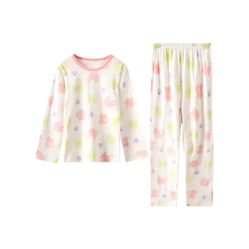 Red Bean Домашняя одежда Белый Дети Возраст 3-7 лет