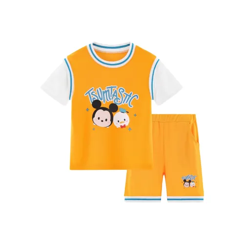 Disney Повседневная спортивная одежда Апельсин для детей 3-7 лет