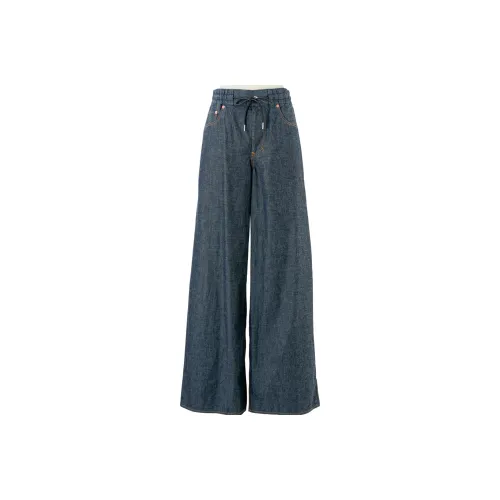 sacai Индиго Женские Джинсы