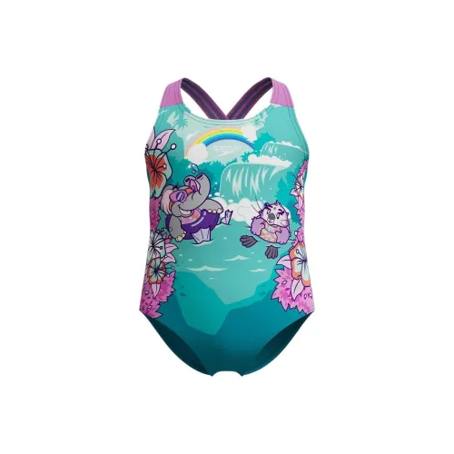 Speedo Детский купальник зеленый Infant и Toddler