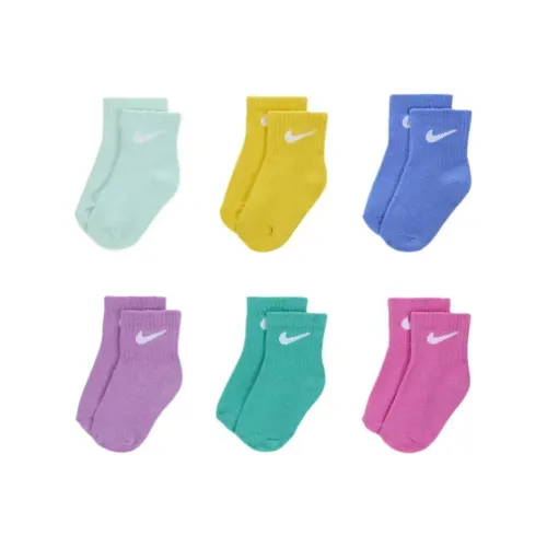 Носки Nike 6 пар для малышей и детей младшего возраста