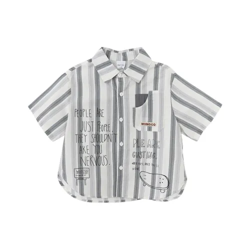 Mami Macca Рубашка SS25 С принтом по всей поверхности для детей 3-7 лет