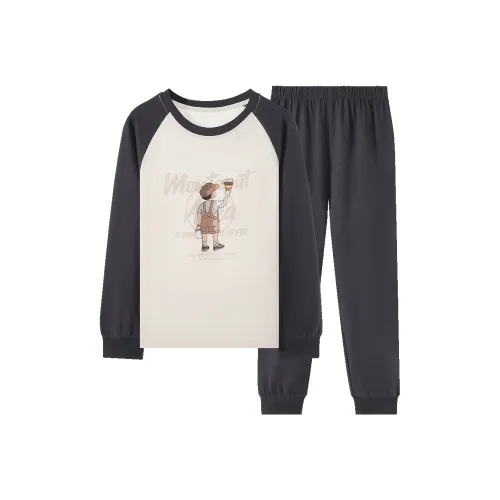 Montagut Домашняя одежда Бежевый Абрикос и Серый Синий Подростки
