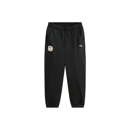 Antakids x HAIDIXIAOZONGDUI LIANMINGKUAN Брюки Мечтательный черный для детей 3-7 лет