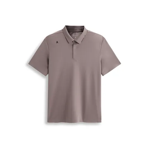 PEACEBIRD MEN Голубино-серый Фиолетовый 1 Мужское Поло