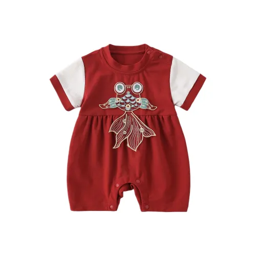 XiaoJinBu Комбинезон Красный Infant и Toddler