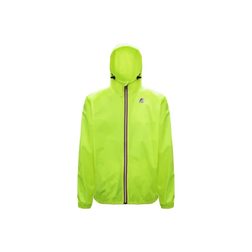 K WAY Куртки Пальто Мужской Неоново-зеленый