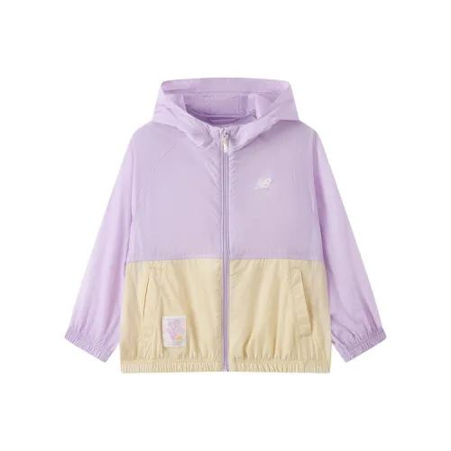 New Balance совместная бренд-линия Туристическая одежда Фиолетовый Дети 3-7 лет