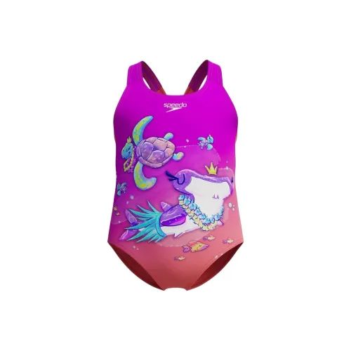 Speedo Детский купальник Розовый Коралловый для детей 3-7 лет