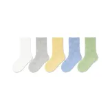 5 пачек (Белый + Светло-Фотиния Серый + Порт Синий + Зеленый Росток + Заварной)