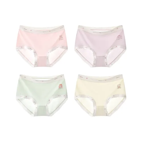 Хлопок Трусы 4 Пачки Подростки