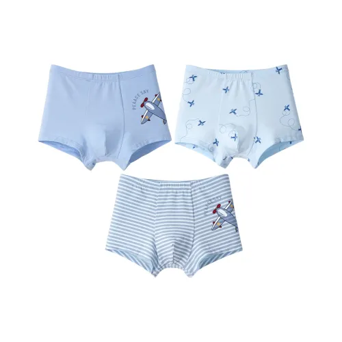 JIUSUIBAN Боксеры 3 шт для детей 3-7 лет