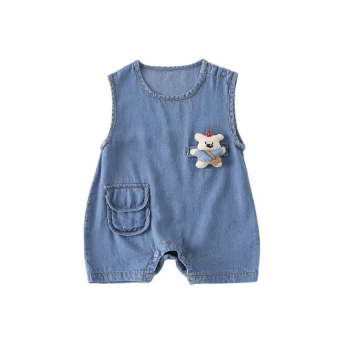 XiaoJinBu Crawlers Синий Infant и Toddler