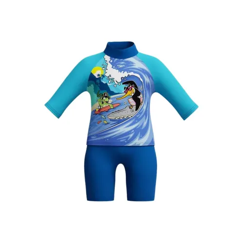 Speedo Детский купальник синий для малышей