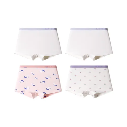 JIUSUIBAN Трусы 4 пачки Подростки