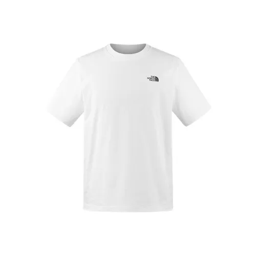 The North Face Белая Мужская Футболка