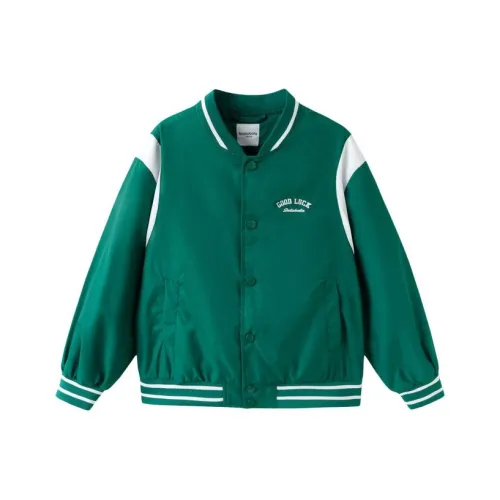 BALABALA Бейсбольная куртка Темно-зеленая Подростки