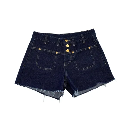 OUBO Синие Женские Джинсовые Шорты