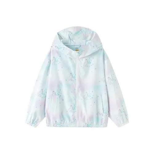 Balabala X Disney Туристическая одежда Синий Фиолетовый Тон 00387 Дети Возраст 3-7 Лет