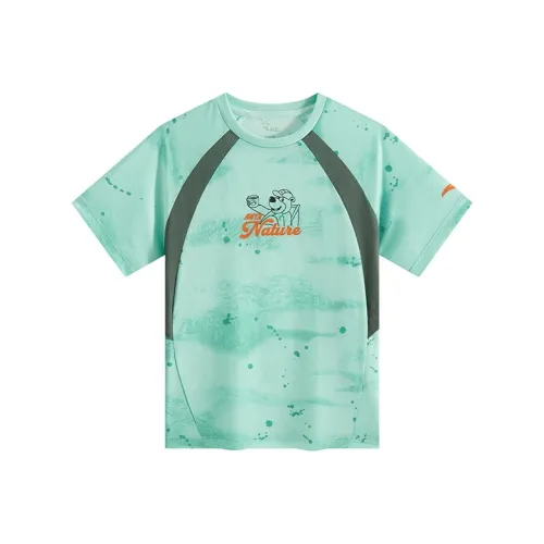 Antakids T-Shirt Kaner Синий С принтом по всей поверхности 1 Подростки