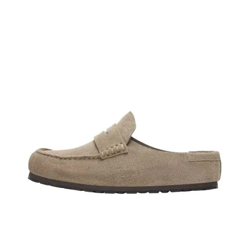 Birkenstock Naples Домашние тапочки Тауповый Унисекс