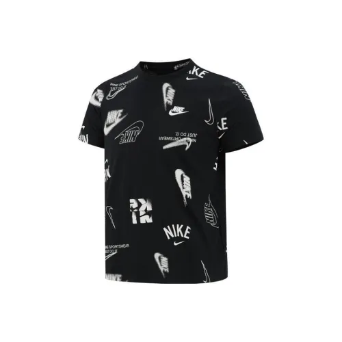NIKE Черные Унисекс Футболки