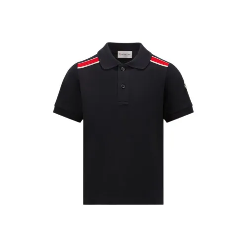 Moncler Морской синий Kids Поло