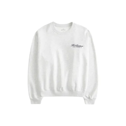Hollister Светло-серые Женские Свитшоты