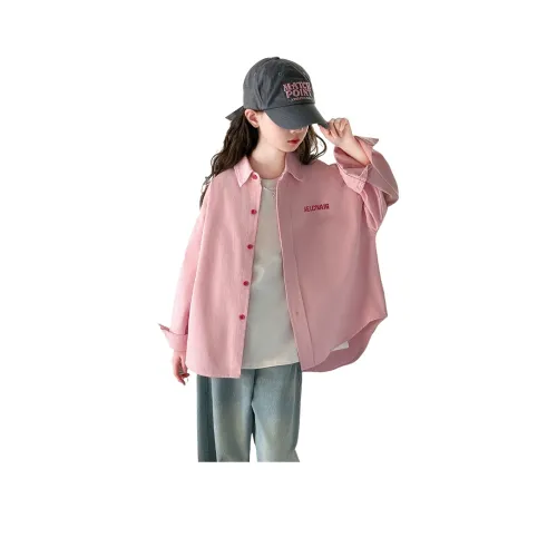 GULIJIA Розовые рубашки для школьного возраста