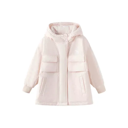 PUMA Хлопковый пуховик T7 Розовый для детей 3-7 лет