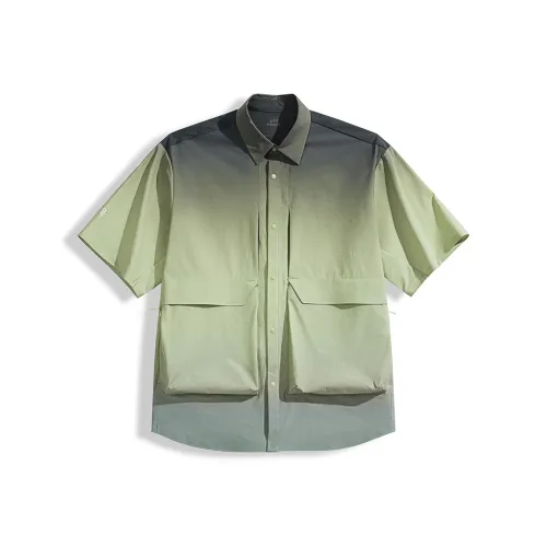 PEACEBIRD MEN Пыльно-желтый 1 Мужская рубашка