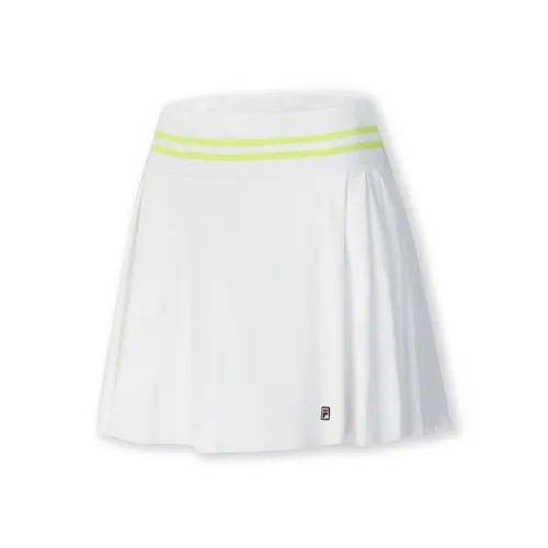 FILA Tennis 88 Нефритовый белый WT Женские Повседневные короткие юбки