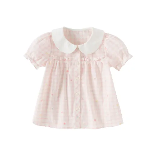 DAVE BELLA Рубашка Розово-белая клетка для детей 3-7 лет