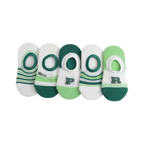 BIG WASP Зеленые оттенки Носки 5 пар Яшмовый Детский