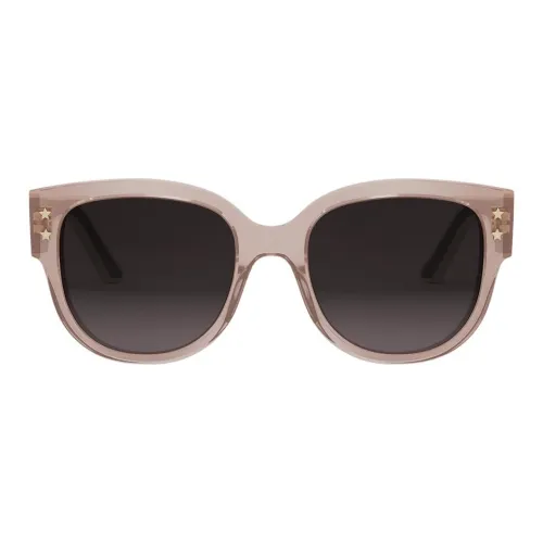 DIOR В зависимости от официального сайта Квадратные Солнцезащитные очки Unisex Light Умбра