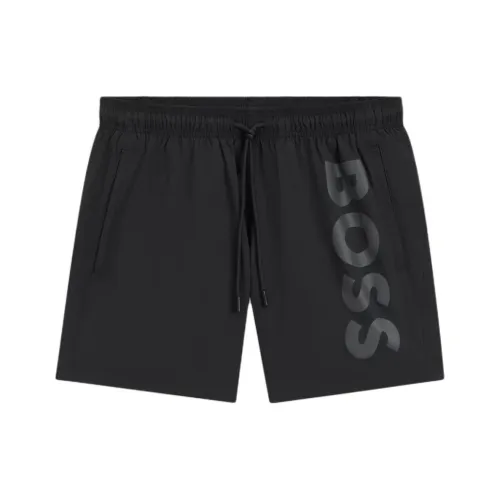 Hugo Boss Пляжные шорты Мужские Темно-серый
