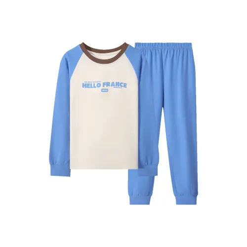 Montagut Домашняя одежда Бежево-абрикосовый Озерно-голубой Подростки