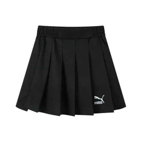 PUMA Юбка Sportstyle Collection SKIRT Плиссированный г Черный Дети 3-7 лет
