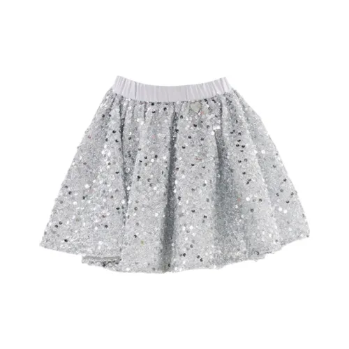 OVE Юбка 6005 Серебряная Подростки