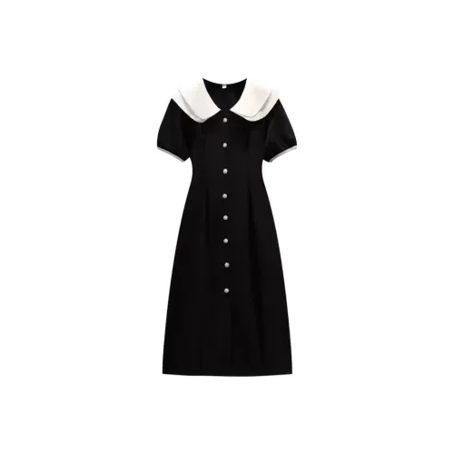 ABBY GODDESS Короткое платье с короткими рукавами женское