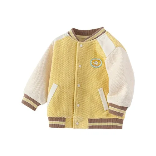 BALABALA Бейсбольная куртка Желтый тон для младенцев и малышей