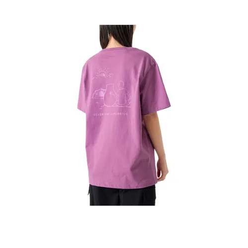 THE NORTH FACE T-Shirt Unisex Purple