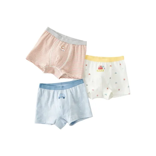 DAVE&BELLA Car Принт [5A Антибактериальный Anti Mite] Детские трусы для дошкольников