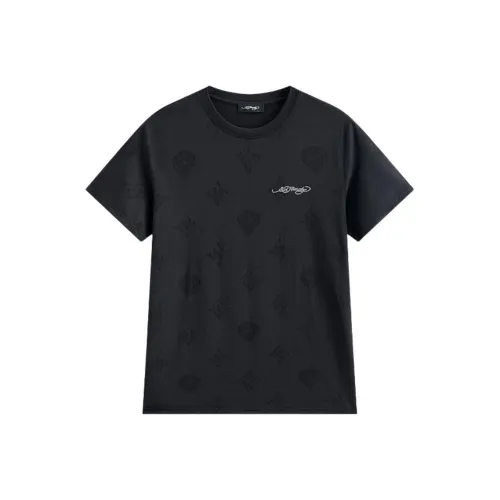 Ed Hardy Черные Мужские T-Рубашки