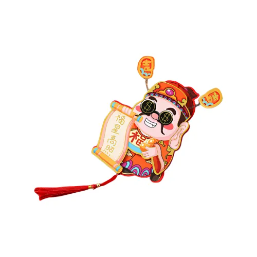 KecoSweet Трясущаяся Голова Бог богатства Магнитная Наклейка с эффектом 3D Маленький Украшение Магниты с аниме-тематикой