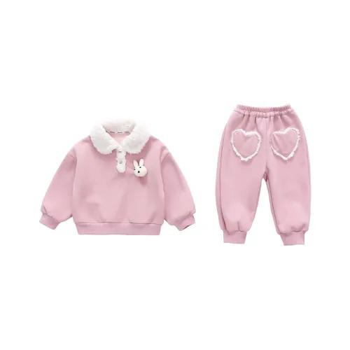 Jiao Ni Повседневная спортивная одежда Розовый для детей 3-7 лет